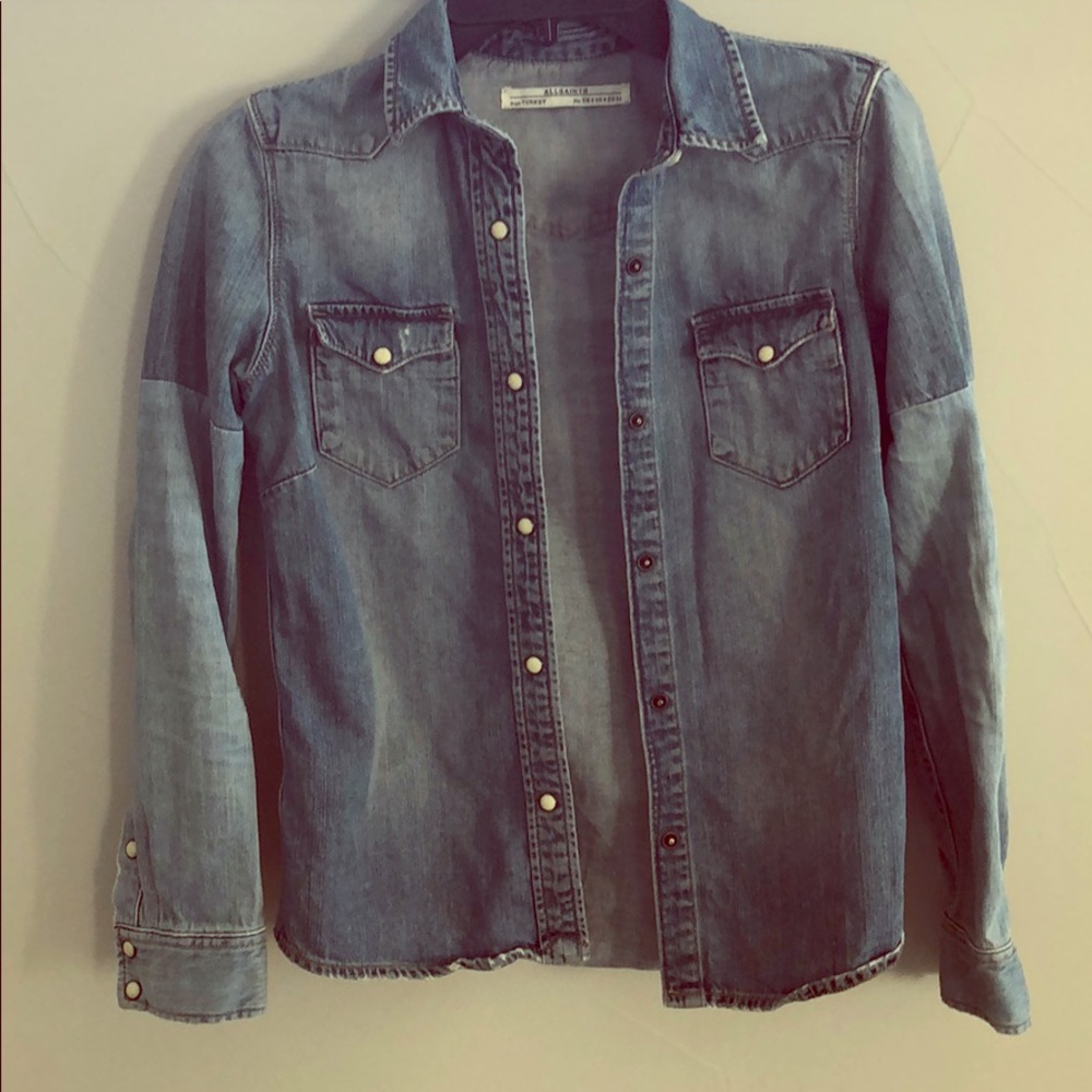 All Saints Denim Shirt